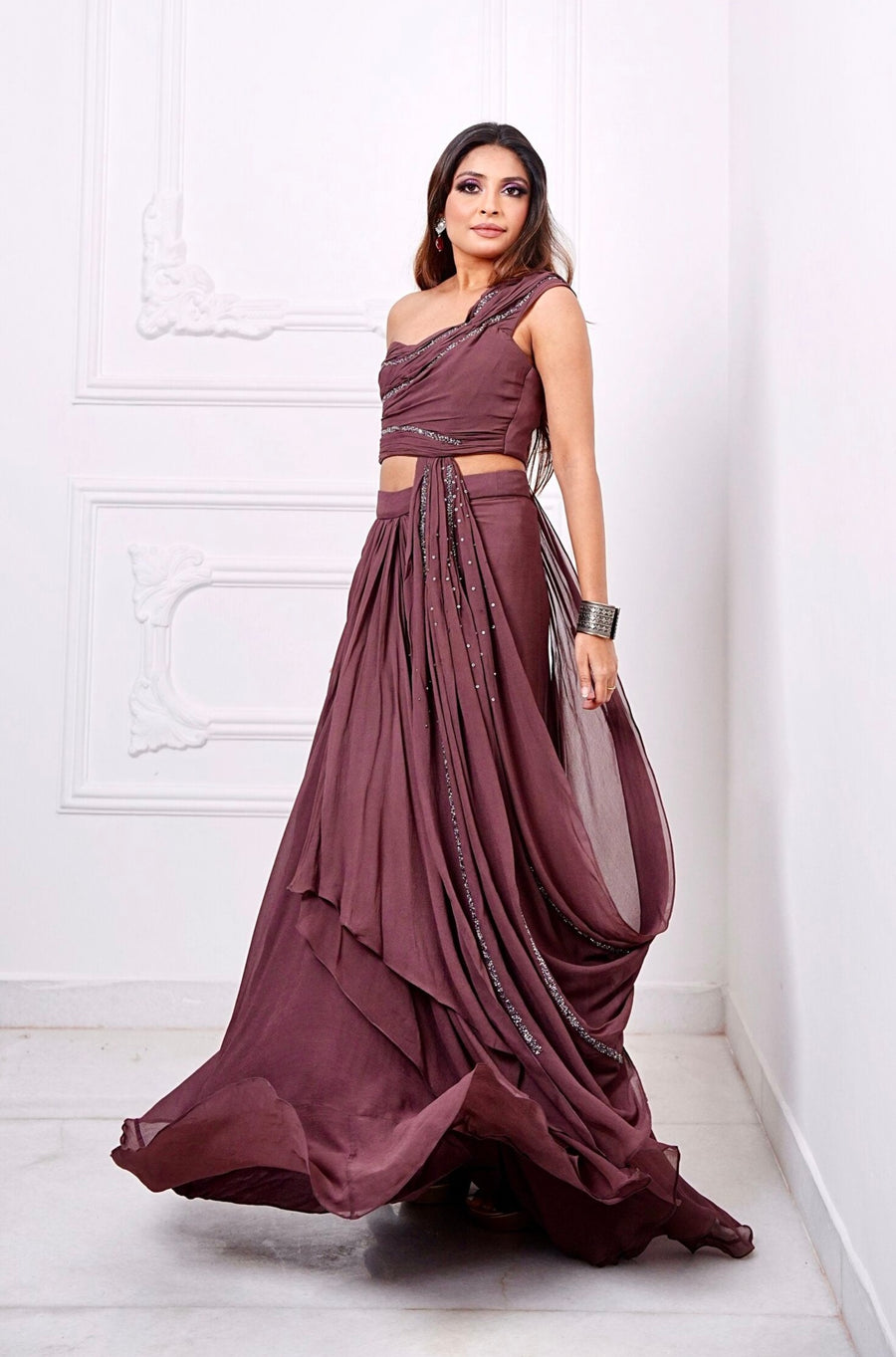 Greek Mati Drape