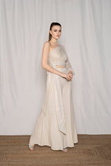 One Shoulder Top With Sash