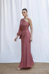 One Shoulder Sash Co-Ord - Ter