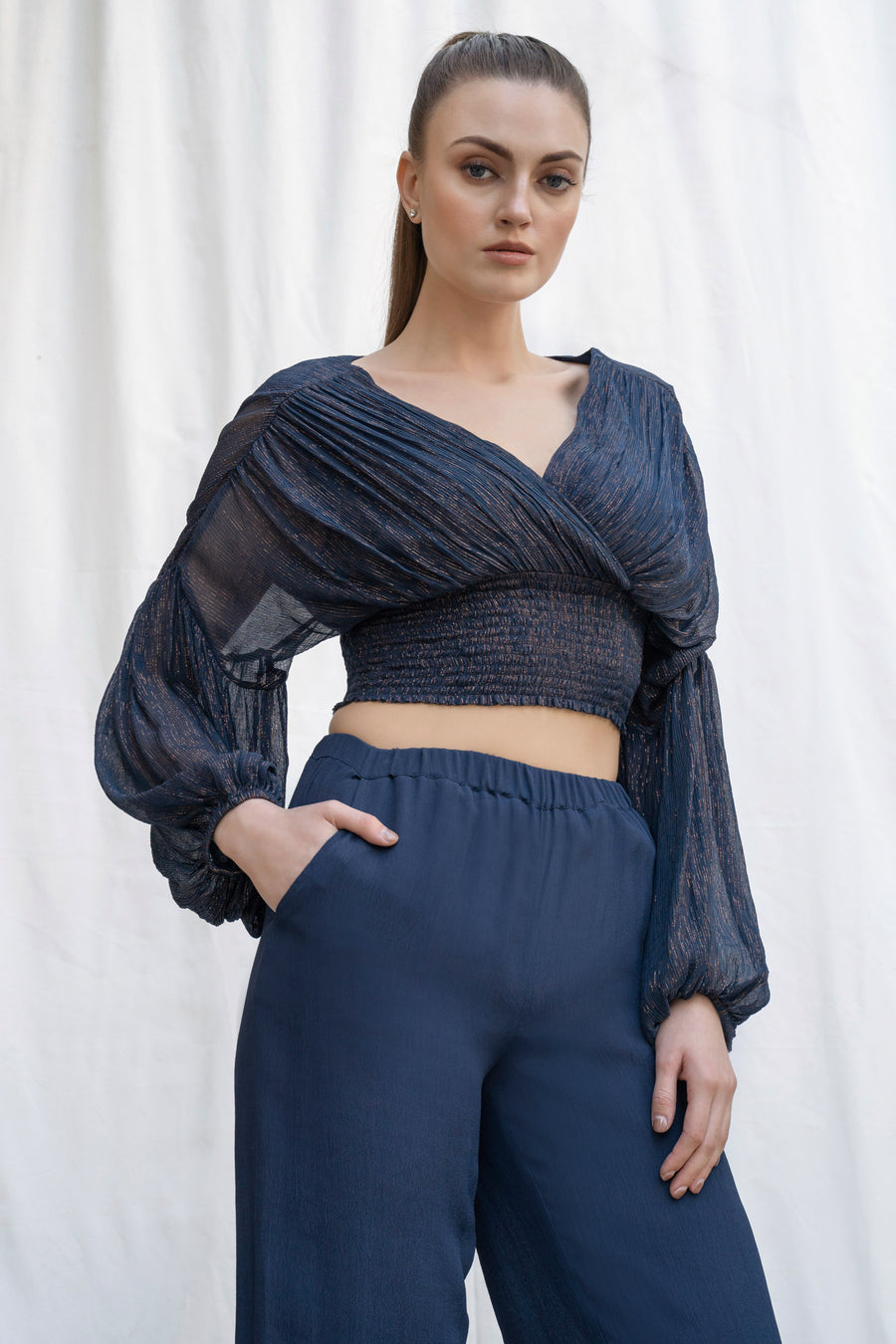 Serena Lurex Bodice