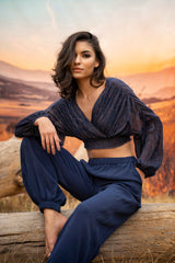 Serena Lurex Bodice