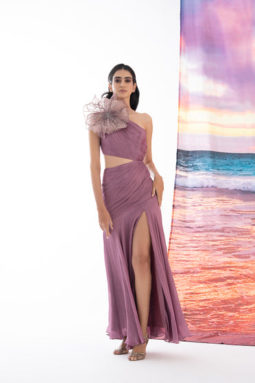 open lace back dress Danah Dress – Not So Serious By Pallavi Mohan main image 0