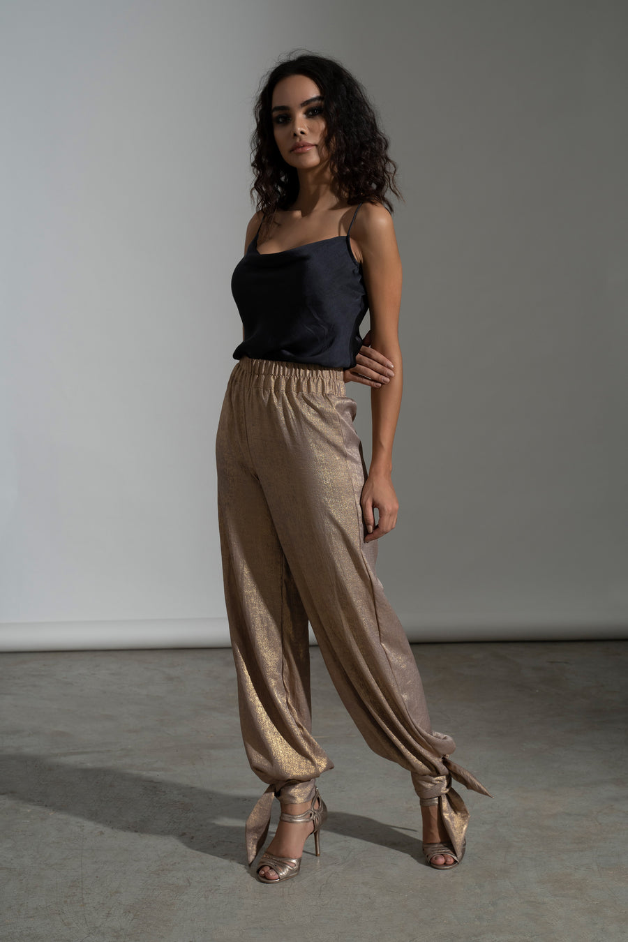 Gold Turk Knots pants